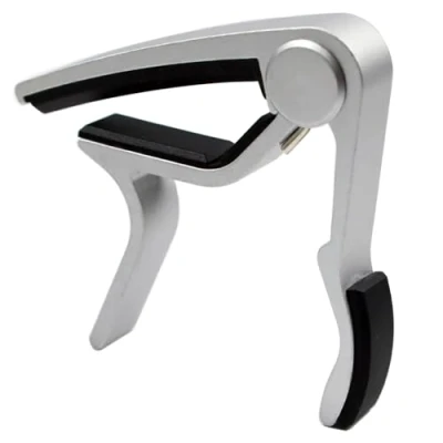 Image of Capo Guitar for Acoustic Electric Ukulele Accessories (Silvery)