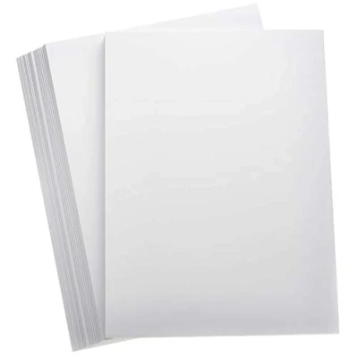 Image of 150 x Sheets A4 Premium Snow White Printer Craft Card Decoupage 160gsm