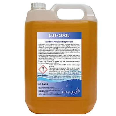 Image of Opus CUT COOL Synthetic Metal Cutting Fluid 1 x 5L Water Based Metalworking Coolant Concentrate for General Use