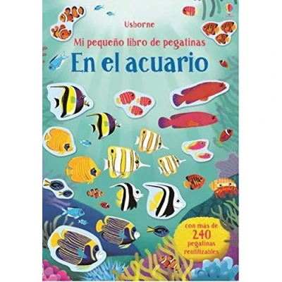 Image of En el acuario (Mi pequeño libro de pegatinas)