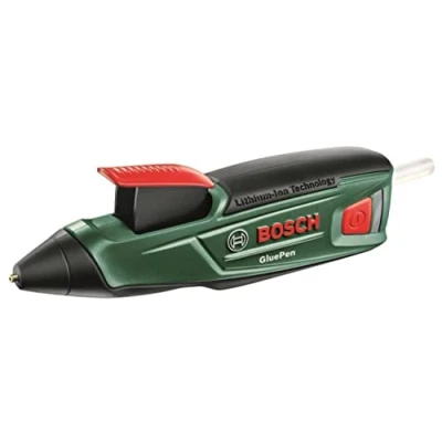 Image of Bosch Home and Garden Cordless Hot Glue Gun GluePen (Micro USB Charger, 4x Ultra Power Sticks, 3.6 V Cardboard Box)
