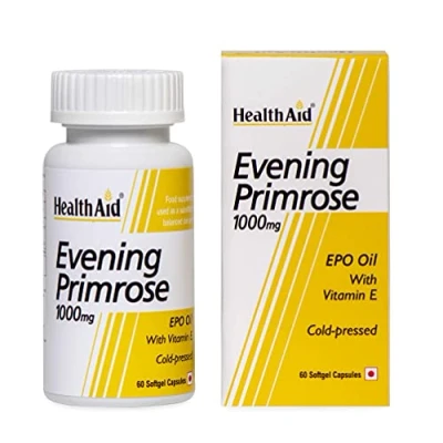 Image of HealthAid Evening Primrose Oil 1000 mg 60 Capsules