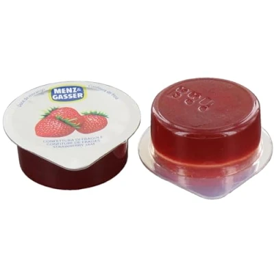 Image of Country Range Strawberry Jam Portions 1x100x20g