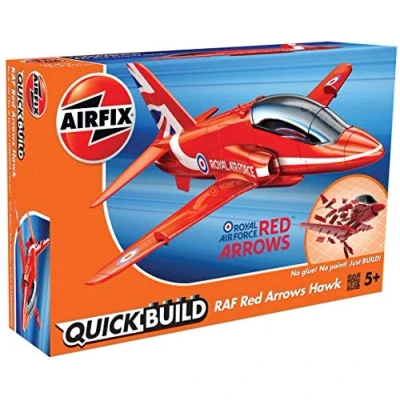 Image of Airfix J6018 Construction Game Red Arrows Hawk, One Size