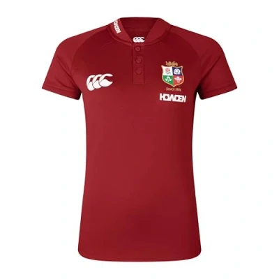 Image of Women&#039;s British &amp; Irish Lions Canterbury Polo, Red Dahlia, 8