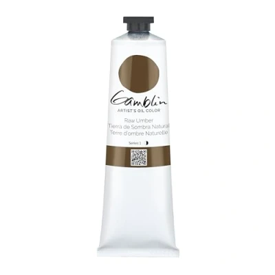 Image of Gamblin Artist Oil 150Ml Raw Umber