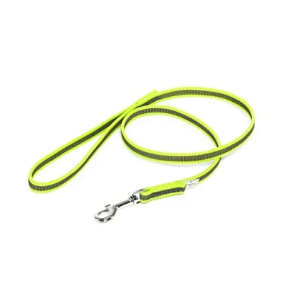 Image of Color &amp; Gray Super Grip Leash with Handle, 14 mm x 1 m, Neon