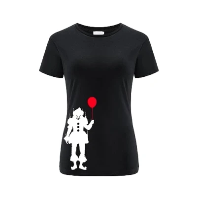 Image of ERT GROUP Women&#039;s T Shirt, It 031 Black Double, XXS