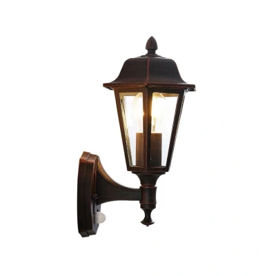 Image of Lindby Noor outdoor wall light with a motion detector