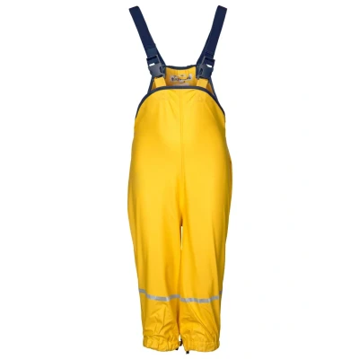 Image of Playshoes Rain trousers for kids, Size: 6 9m, Gelb