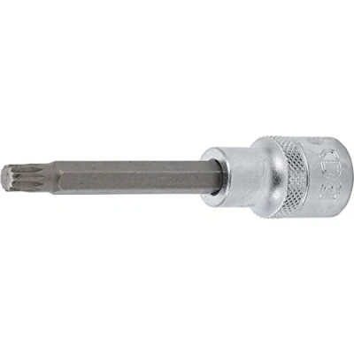 Image of BGS 4361 Bit Socket length 100 mm 12.5 (1/2&quot;) Drive Spline (for XZN) M8
