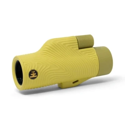 Image of Nocs Provisions Field Tube 8x32 Waterproof Monocular, 8X Magnification Telescope, Bak4 Prism, Wide of View for Bird Watching, Backpacking &amp; Wildlife Viewing Banana Slug Yellow