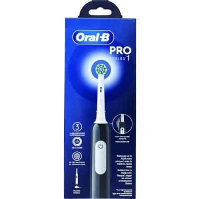 Image of Oral B Pro 1 Cross Action Black
