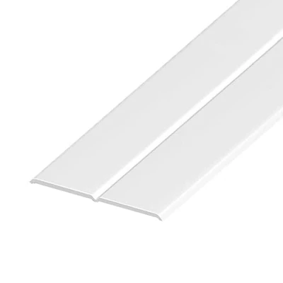 Image of White UPVC Plastic Flexible Angle trim 25mm x 5 Metre Length