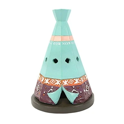 Image of Jones Home and Gift Incense Burner Boho Bandit Teepee Cone
