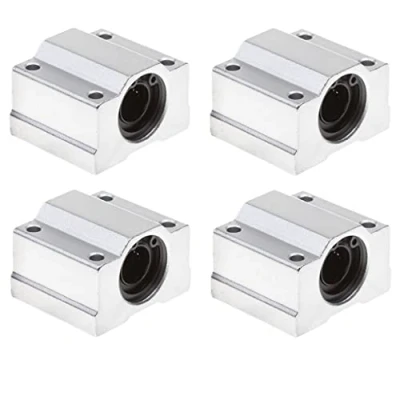 Image of Fasizi 4pcs SCS12UU Linear Motion Ball Bearing CNC Slide Bushing 36mm Length