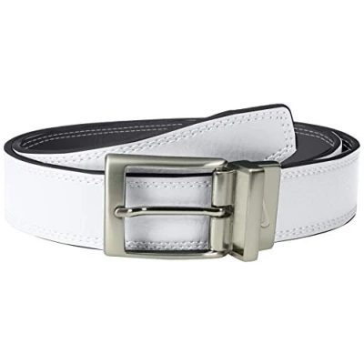 Image of Nike Men&#039;s Classic Reversible Belt, Black/White, 34