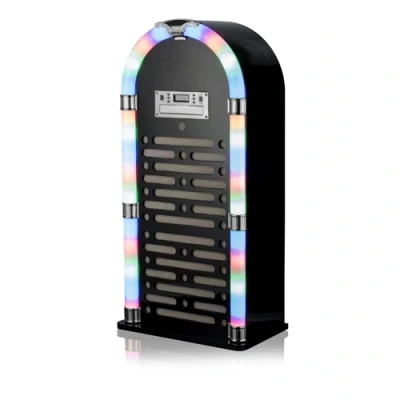 Image of iTek Bluetooth Jukebox with CD Player and FM Radio Gloss Black