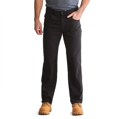 Image of Timberland PRO Men&#039;s Ironhide Flex 5 Pocket Work Pant, Jet Black, 32W x 34L