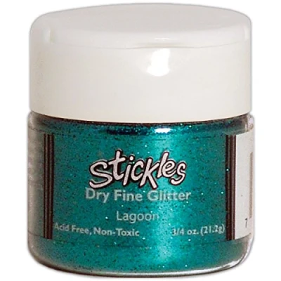 Image of Ranger Stickles Dry Fine Glitter, Lagoon