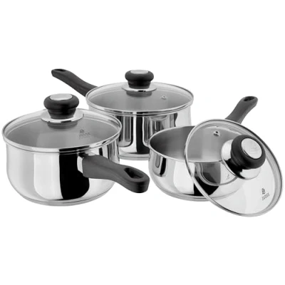 Image of Judge JJA1A 3 Pc Saucepan Set