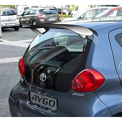 Image of Roof spoiler compatible with Toyota Aygo 2005 2014 (excl. C1/107) (PU)