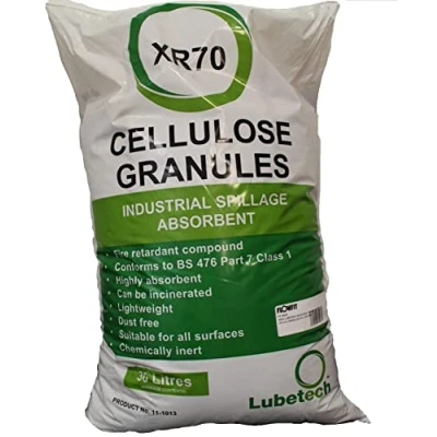 Image of Flowfit Eco Sustainable Granules Absorbent Compound, 30L Bag, Industrial Spillage Absorbent, Fire Retardent for Oil Water Fuel Cleaning