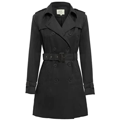 Image of SS7 Womens Trench Coat Ladies Mac Jacket
