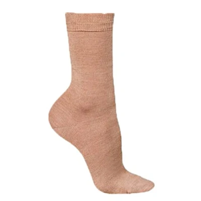Image of FALKE Women&#039;s No. 4 W SO Camel Wool Silk Plain 1 Pair Socks, Beige (Country 4380), 5