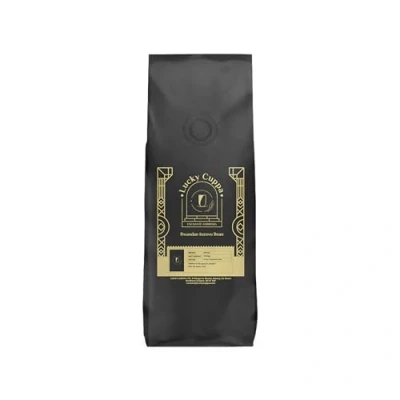 Image of Lucky Cuppa Rwanda Inzovu Bean Light Roast Fresh Coffee Beans Quality Whole Gifts for Lovers 1kg Bulk Bag