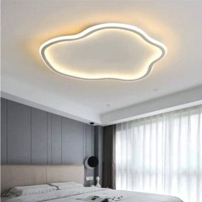 Image of LED Cloud Ceiling Lamp Chandelier Simple Children&#039;s Room Light for Bedroom, Living Room, boy or Girls&#039; 50W, Stepless Dimming, 15.9&#039;&#039;