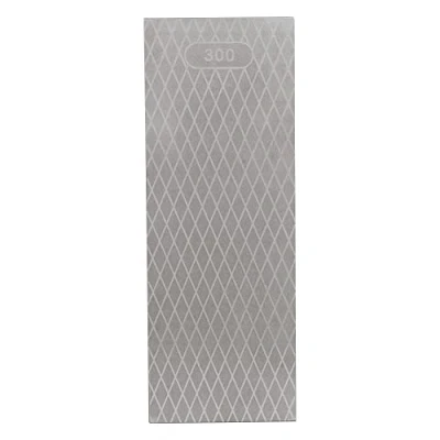 Image of Trend New Diamond Sharpening Stone Kit, 8 x 3 Inch Double Sided (300/1000 Grit) Bench with Pouch, Cleaning Block &amp; Non Slip Mat, DWS/CP8/FC/A, Silver
