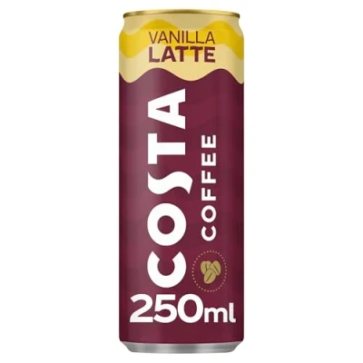 Image of Costa Vanilla Latte 12 x 250 ml