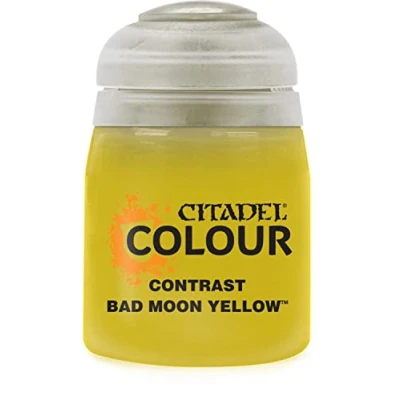 Image of Games Workshop Citadel Contrast Paint: Bad Moon Yellow (18ml)