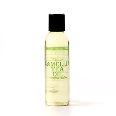 Image of Mystic Moments Organic Camellia Tea Carrier Oil 125ml Pure &amp; Natural Perfect For Hair, Face, Nails, Aromatherapy, Massage and Dilution Vegan GMO Free