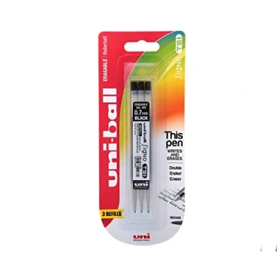 Image of uni ball TSI Refills Pack of 3 Black Color: