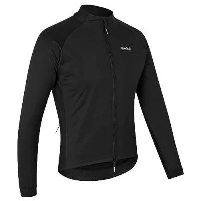 Image of GripGrab PACR Windproof Winter Cycling Jacket Thermal Road MTB Gravel Bike Softshell Cycle Bicycle Windbreaker