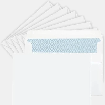 Image of Youngly® C6 114 mm x 162 White Peal &amp; Seal Envelopes 80gsm Pack of 50