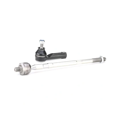 Image of 7701475841, 7701475841S2 Tie Rod FEBI BILSTEIN 37632 Front Axle Right with lock nuts RENAULT: Modus / Grand Modus, CLIO 3