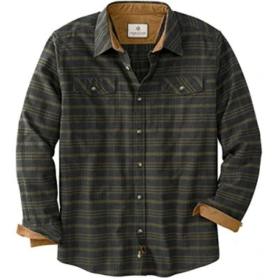 Image of Legendary Whitetails Men&#039;s Big &amp; Tall Flannel Shirt, Army Melange, X Large