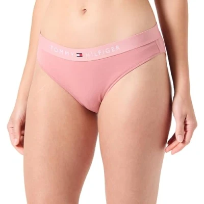 Image of Tommy Hilfiger Women&#039;s Bikini (Ext Sizes) Teaberry Blossom S