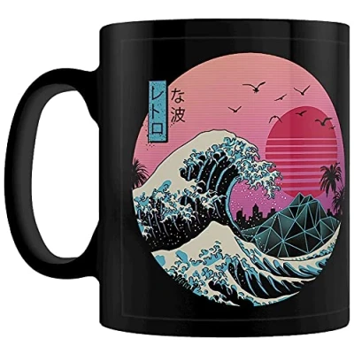 Image of Pyramid International MGB26377 Vincent Trinidad (The Retro Wave) Black Coffee Mug, Ceramic