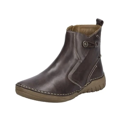 Image of Josef Seibel Felicia 11 Women&#039;s Classic Ankle Boots, Width G (Normal), Interchangeable Footbed, Moro, 8 UK
