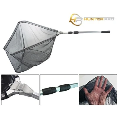 Image of Specimen Carp Landing Net. Telescopic Folding 28&quot; Stalking Travel Net