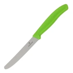 Image of Victorinox Tomato / Sausage Knife Swiss Classic Green 11 cm