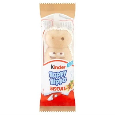 Image of Kinder Happy Hippo Chocolate Biscuit Single Bar Pack of 28 x 20.7G