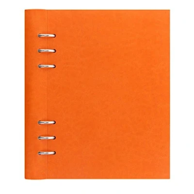 Image of Filofax Clipbook Refillable A5 Notebook Orange