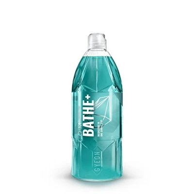 Image of GYEON Q²M Bathe+ Car Wash, Shampoo &amp; Hydrophobic Booster Removes Dirt on All Exterior Surfaces, Slick Application Restores Maintains Gloss Self Cleaning Properties Kit Products, 400ml