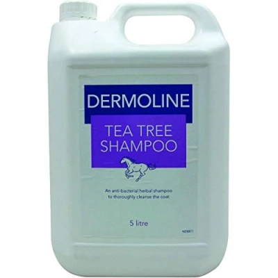 Image of Battles BHB0087 Dermoline Tea Tree Shampoo Clear, 5 Litre