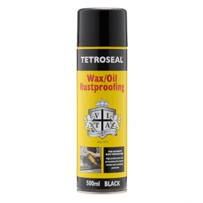 Image of Tetroseal Wax Oil Black 500ml Aerosol